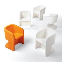 Michelle fauteuil design - blanc 2